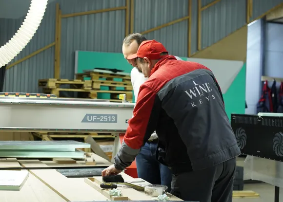 custom wine display cases