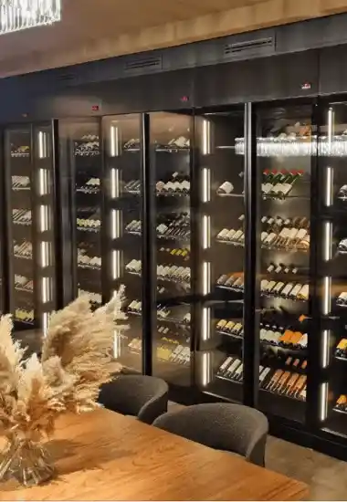 custom wine cabinet