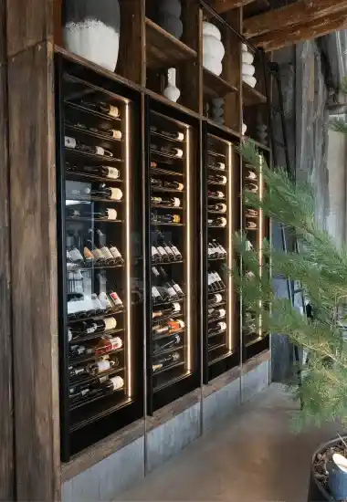 custom wine cabinet