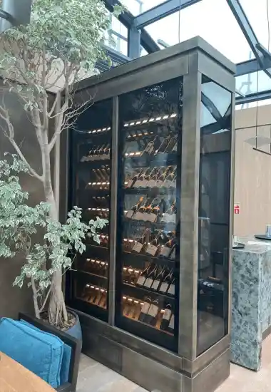 custom wine cabinet