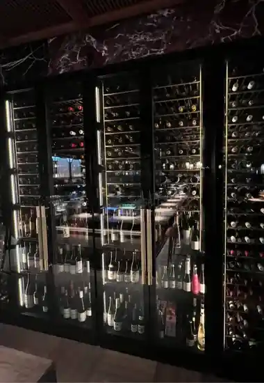 custom wine cabinet